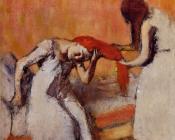 埃德加 德加 : Combing the Hair